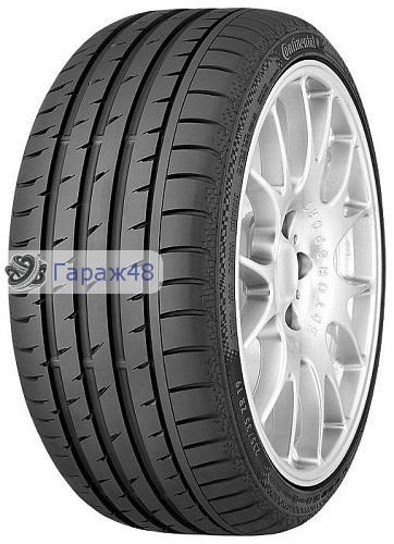 Continental ContiSportContact 3 SSR 205/45 R17 84V